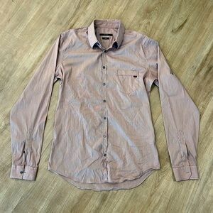 Gucci Skinny Fit Button Down Dress Shirt Size 15 1/2 39